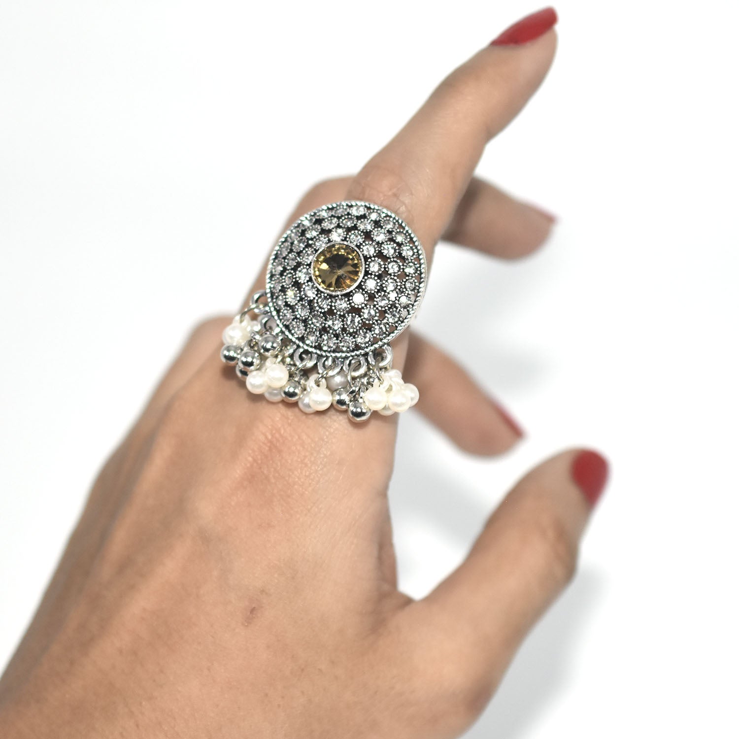 New Fine Wedding Ring Classic Engagement Jewelry Cubic Zirconia Stone and pearl Women Fashion jewellery fgfrakf3o-1