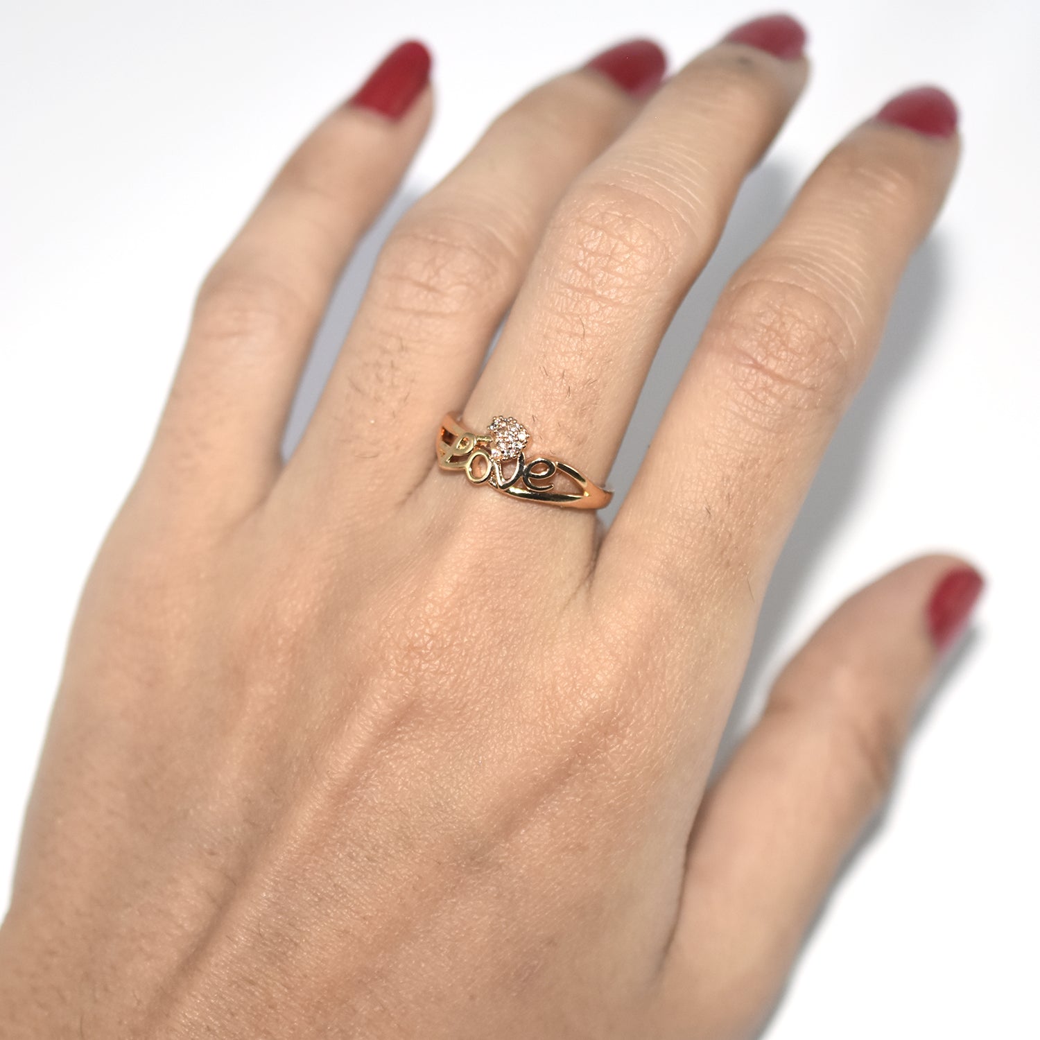 High Quality Office Lady Accessories Rings Golden Color Halo Micro Paved Casual Style Female Jewellery fgfrgdf1i-2