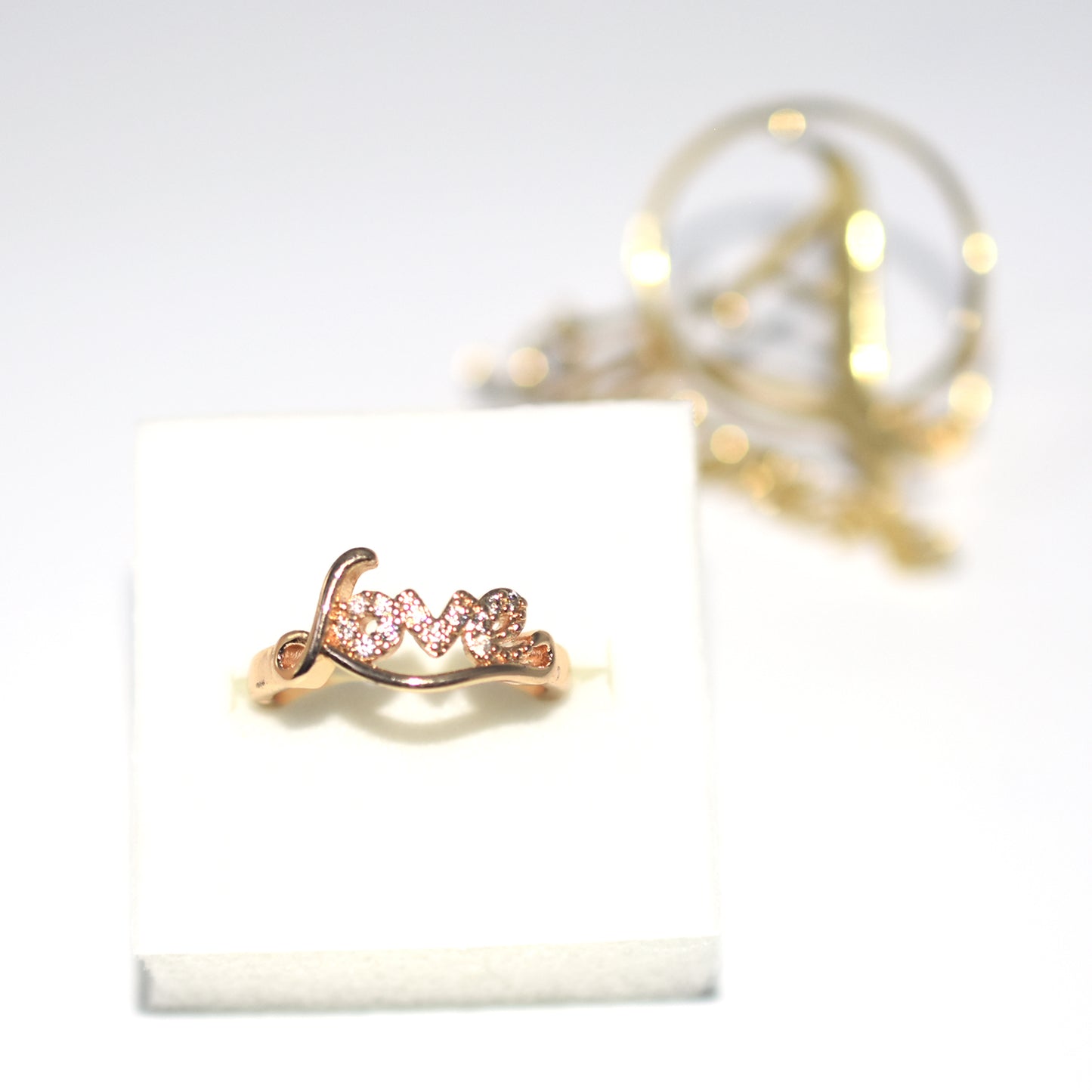 High Quality Office Lady Accessories Rings Golden Color Halo Micro Paved Casual Style Female Jewellery fgfrgdf1i-2