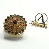 Fashion Ring with  Multi colorful stone  Fashion Unique Design Party Anniversary Gift Ring fgfrgdf3k-1