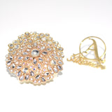 Crystal Rings For Women Hollow Pattern Antique Gold and silver Vintage Wedding Jewelry  Wedding Ring fgfrcrf2k-1