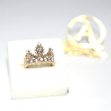 Top Quality  Gold Color Austrian Crystals Wedding Party Ring For Women fgfrgdf1n-5
