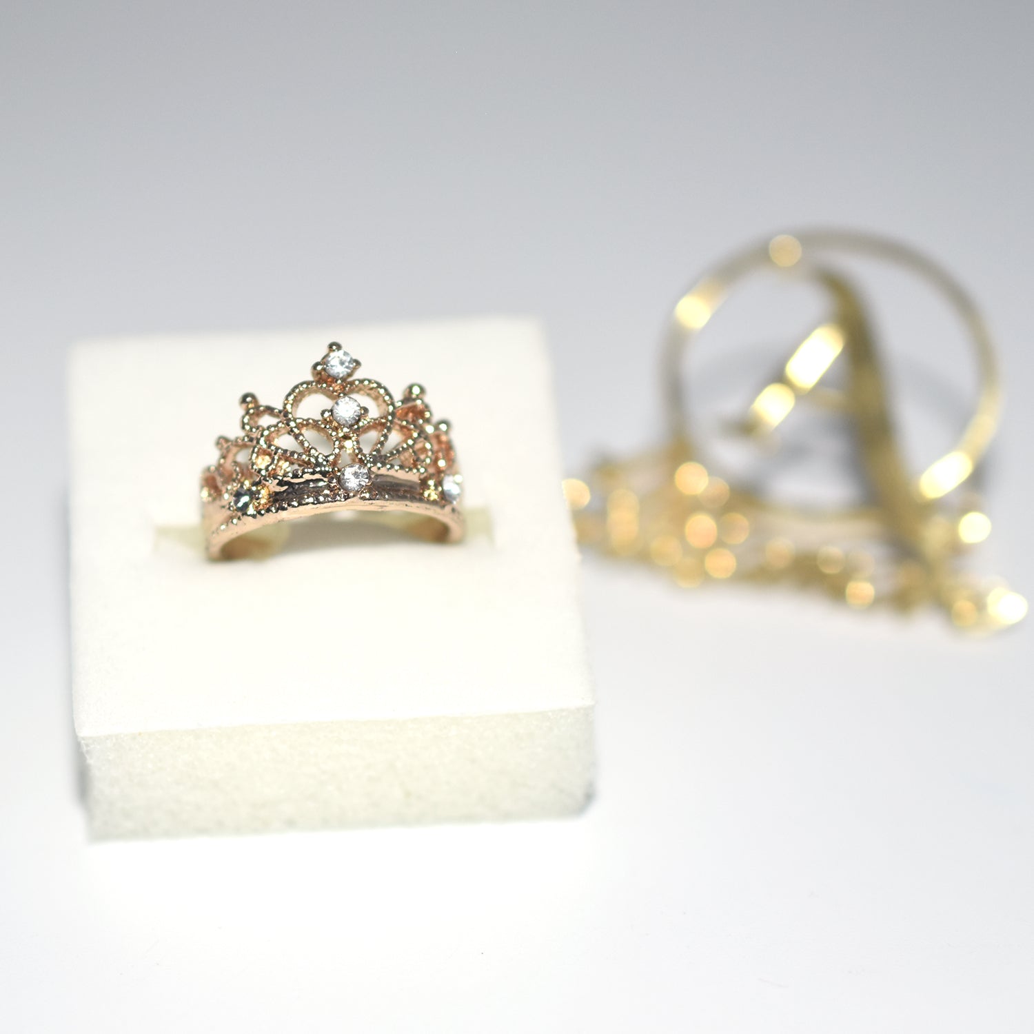 Top Quality  Gold Color Austrian Crystals Wedding Party Ring For Women fgfrgdf1n-5