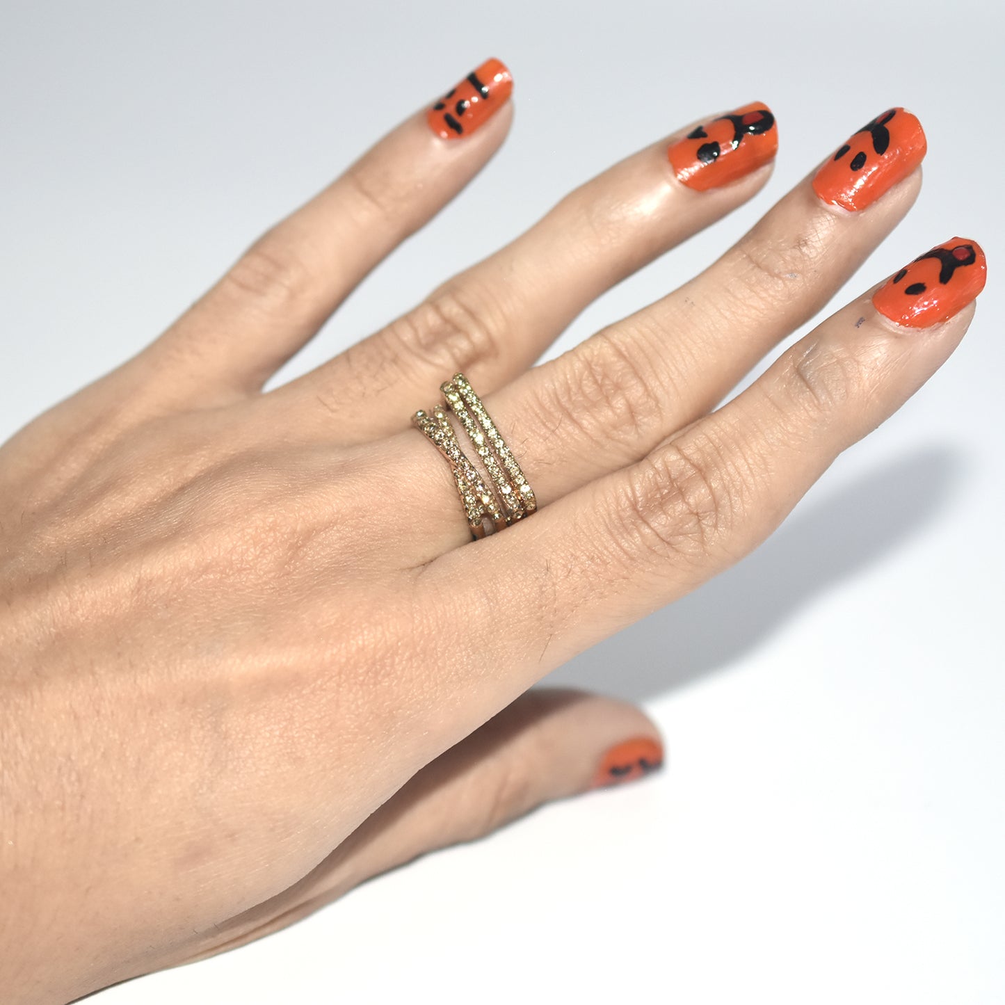 Fashion Two Tone Cross Twine Women Finger Ring Daily Wearable Elegant Accessories Female Dance Party Ring Stylish Jewelry fgfrrgf1j-5