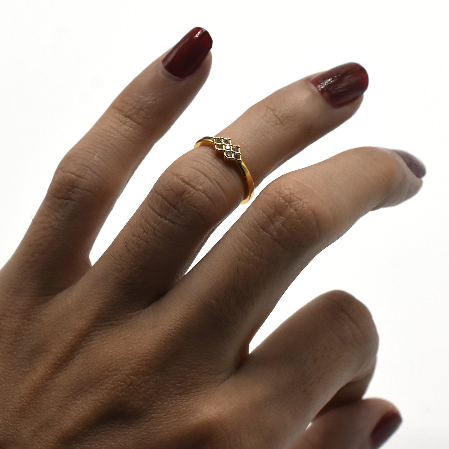 Fashion Open  Rings For Women Girls Rose Gold Resizable Plant Female Knuckle Ring Engagement Wedding Party Jewelry fgfrgdf3v-1