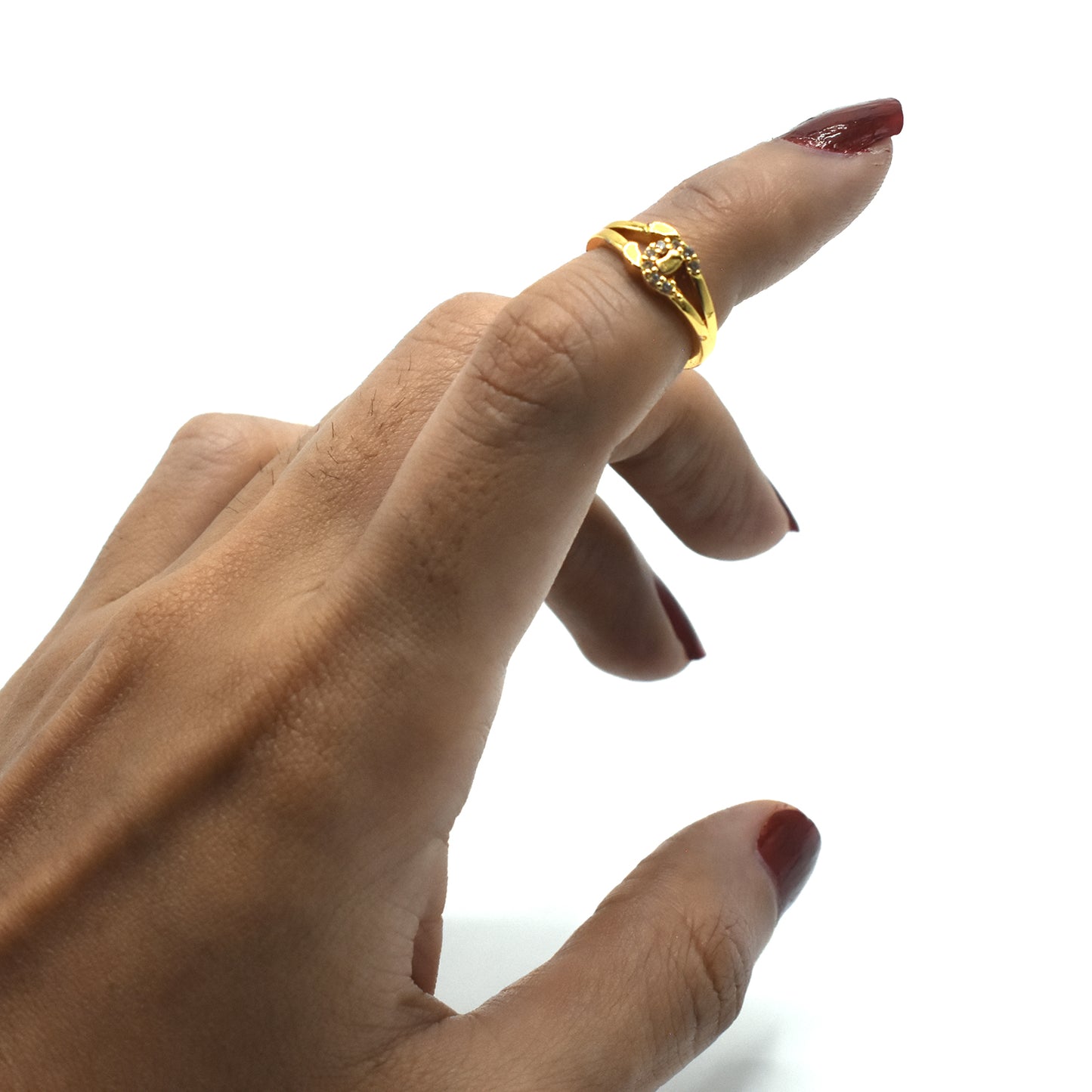 Fashion Open  Rings For Women Girls Rose Gold Resizable Plant Female Knuckle Ring Engagement Wedding Party Jewelry fgfrgdf3v-1