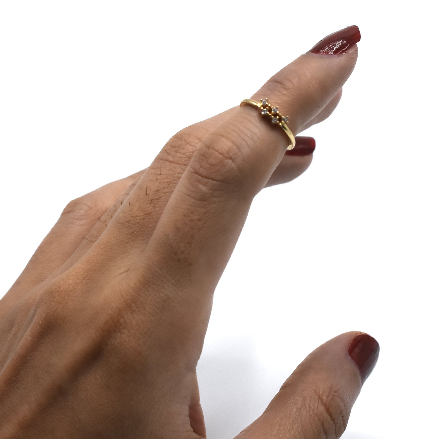 Fashion Open  Rings For Women Girls Rose Gold Resizable Plant Female Knuckle Ring Engagement Wedding Party Jewelry fgfrgdf3v-1
