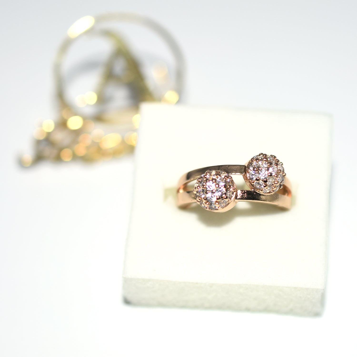 Fashion Golden Ring With Cubic Zircon Jewelry Ring Wedding Engagement Ring For Ladies fgfrgdf1n-1