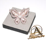 New  Brooches For Golden Silver Color Women Brooch Alloy Butterfly Jewelry Crystal Rhinestone Bride Brooch Pins bcfrwed5x-3