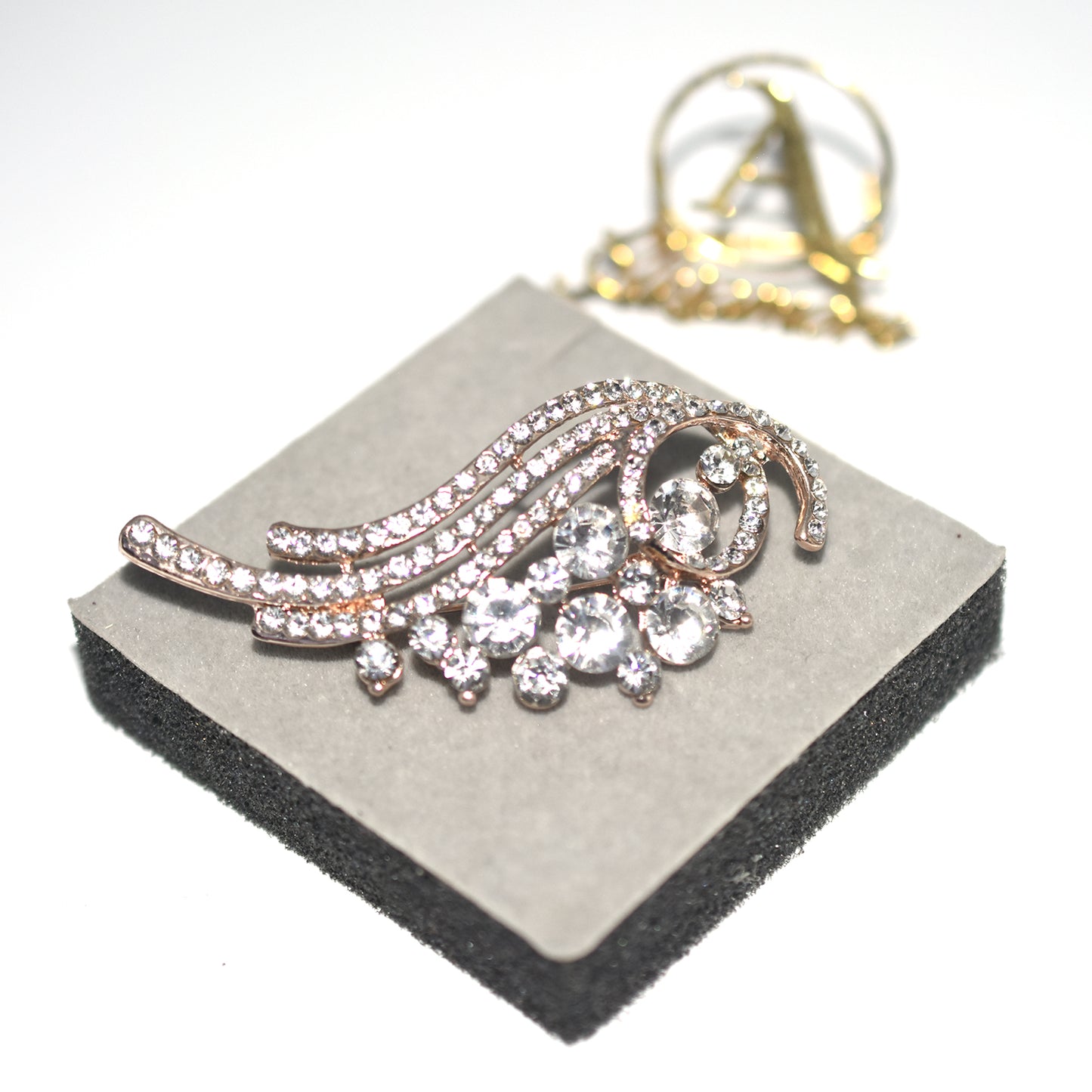 New  Brooches For Golden Silver Color Women Brooch Alloy Butterfly Jewelry Crystal Rhinestone Bride Brooch Pins bcfrwed5x-3