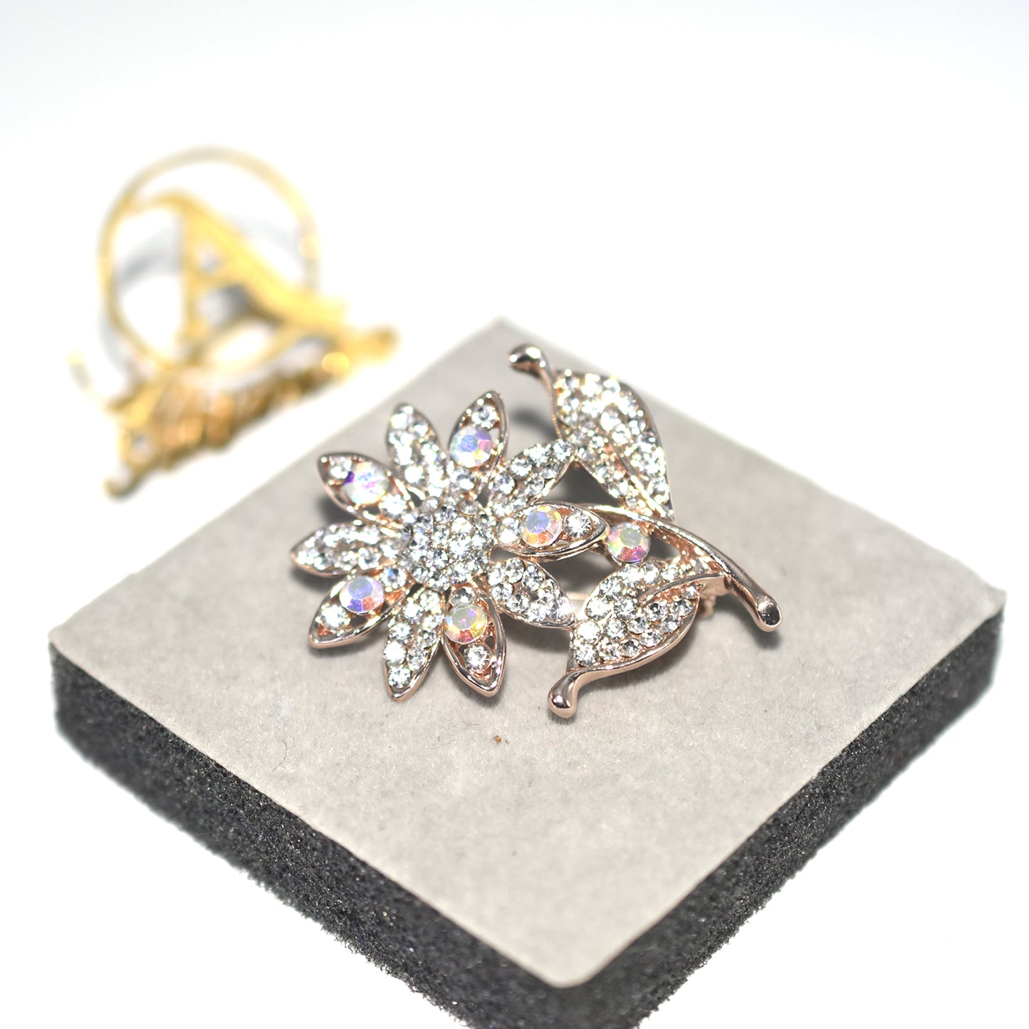 New  Brooches For Golden Silver Color Women Brooch Alloy Butterfly Jewelry Crystal Rhinestone Bride Brooch Pins bcfrwed5x-3