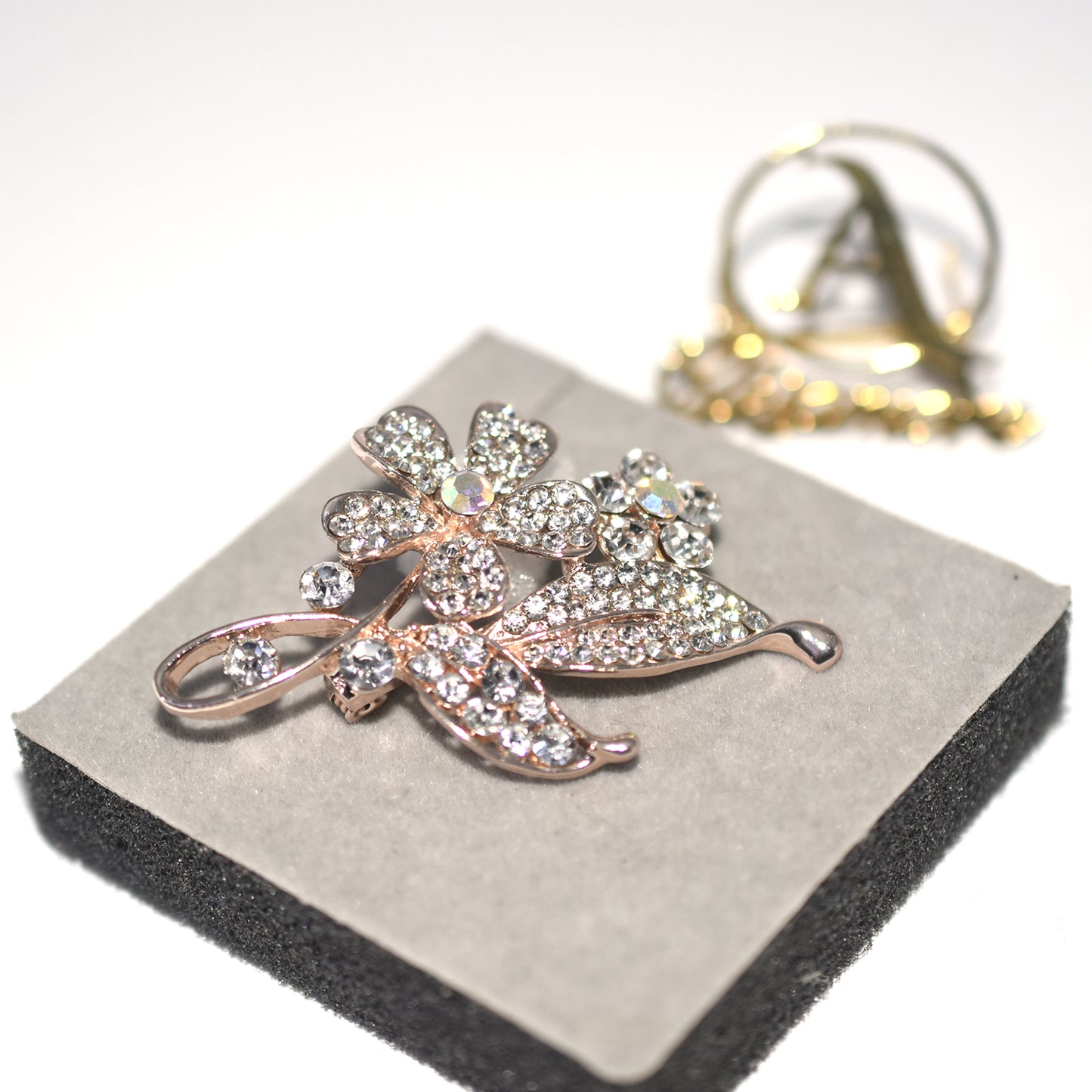New  Brooches For Golden Silver Color Women Brooch Alloy Butterfly Jewelry Crystal Rhinestone Bride Brooch Pins bcfrwed5x-3