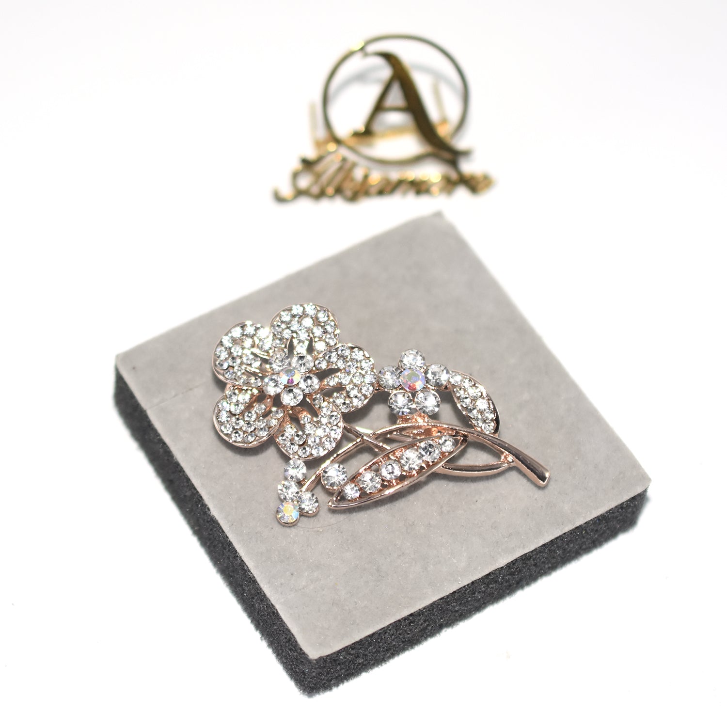 New  Brooches For Golden Silver Color Women Brooch Alloy Butterfly Jewelry Crystal Rhinestone Bride Brooch Pins bcfrwed5x-3