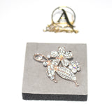 New  Brooches For Golden Silver Color Women Brooch Alloy Butterfly Jewelry Crystal Rhinestone Bride Brooch Pins bcfrwed5x-3