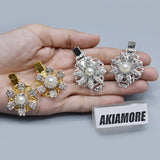 Pack OF 2 Set Shining Rhinestones Letter Barrettes  Hairpins Crystal  Hair Clips Styling Hair Accessories