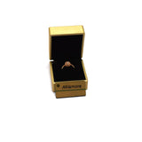 Gold Platted Ball Zarcon Ring  fgfrgdf3v-h