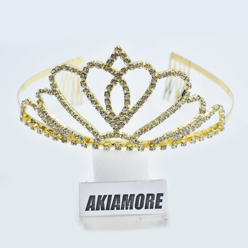 FORSEVEN Luxury Handmade Rhinestone Crystal Crown Tiaras Bridal Headbands Women Wedding Hair Jewelry Accessories cnfrgdd4e-1
