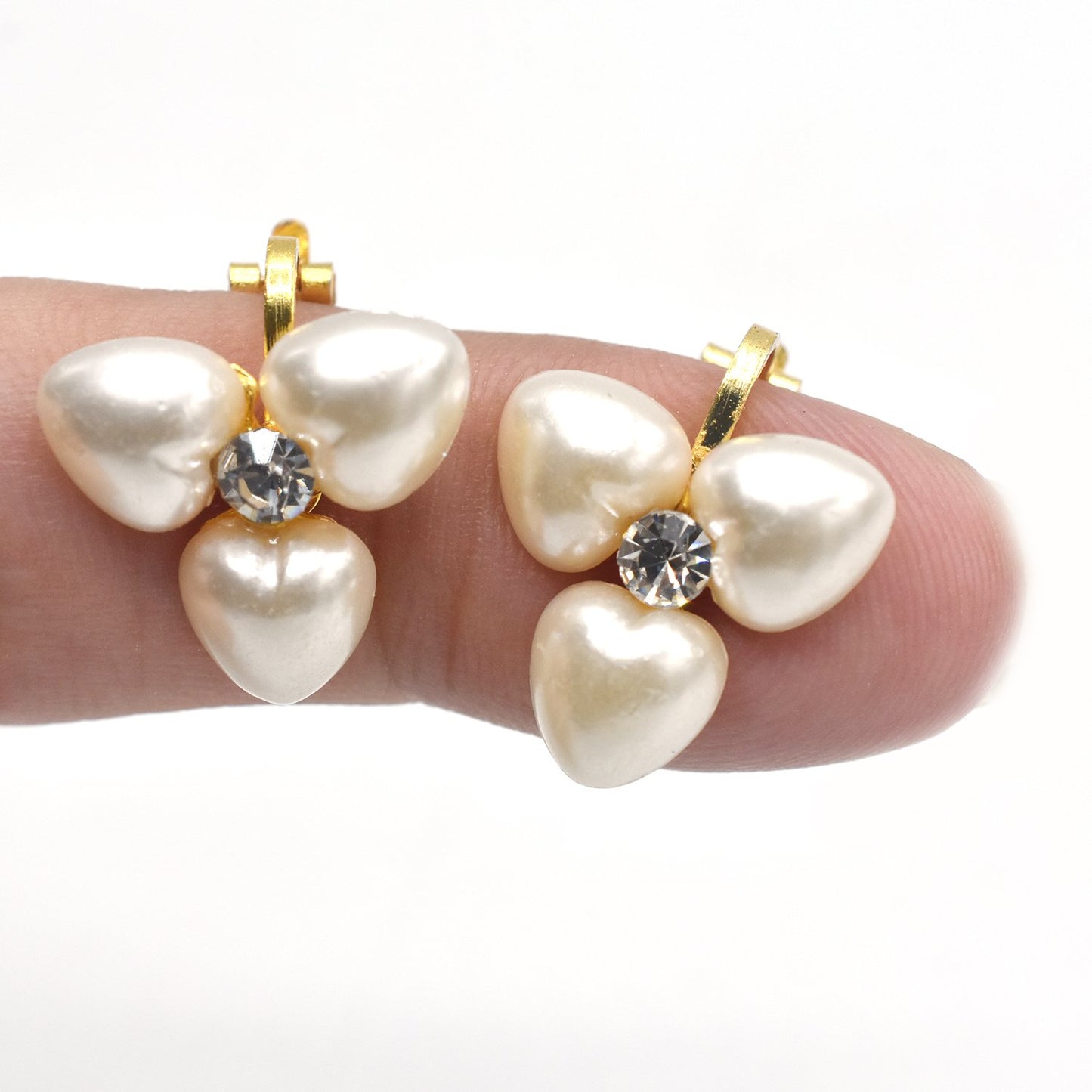 Non Piearcing Ear Pearl Stud Earrings For Women egfrpdb4a-8