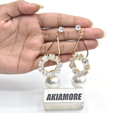 Sterling Silver Earrings Charming Fancy Shinning Water Pearls Hoop Earring For Woman egfrsdb5d-1