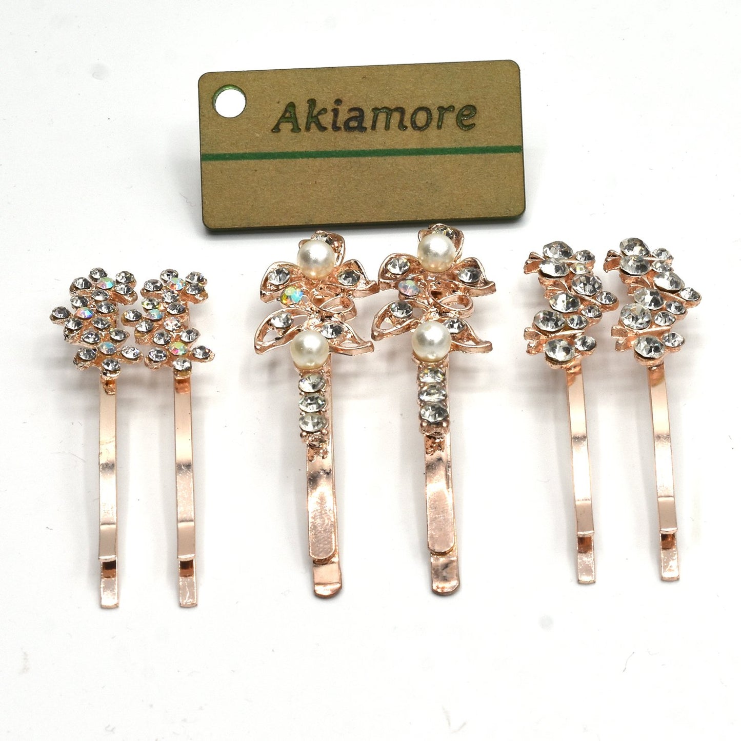 3pcs Fashion Pearl Imitation Beads Hair Clip