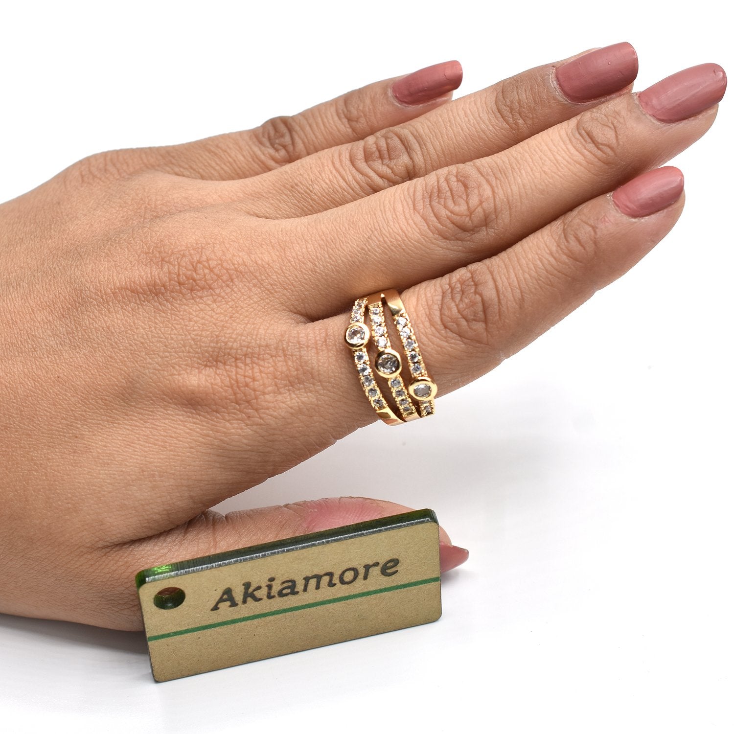 Golden Embroidered Design Ring For Women fgfrgdf1i-1