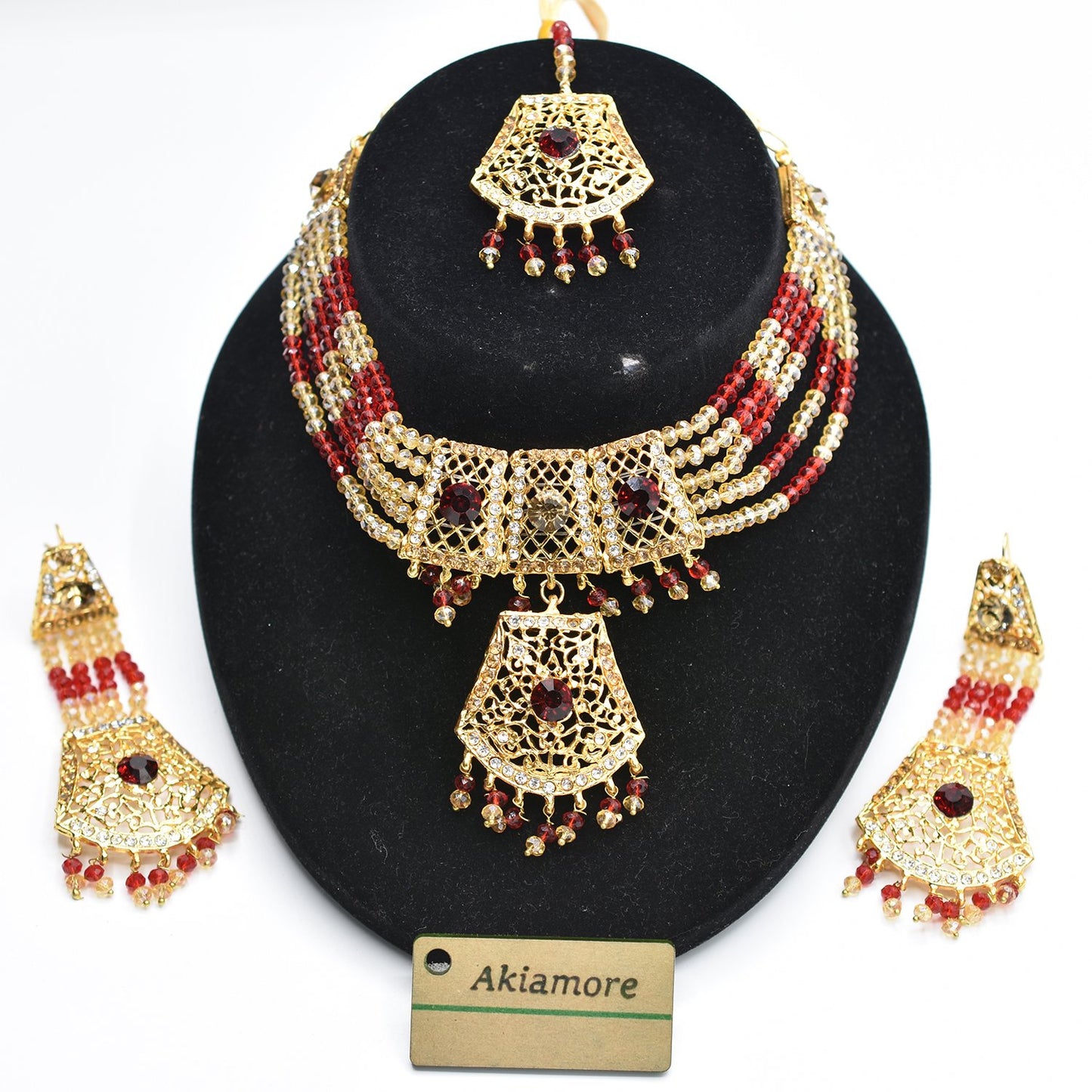 Traditional Elegant Necklace Choker Set for Women