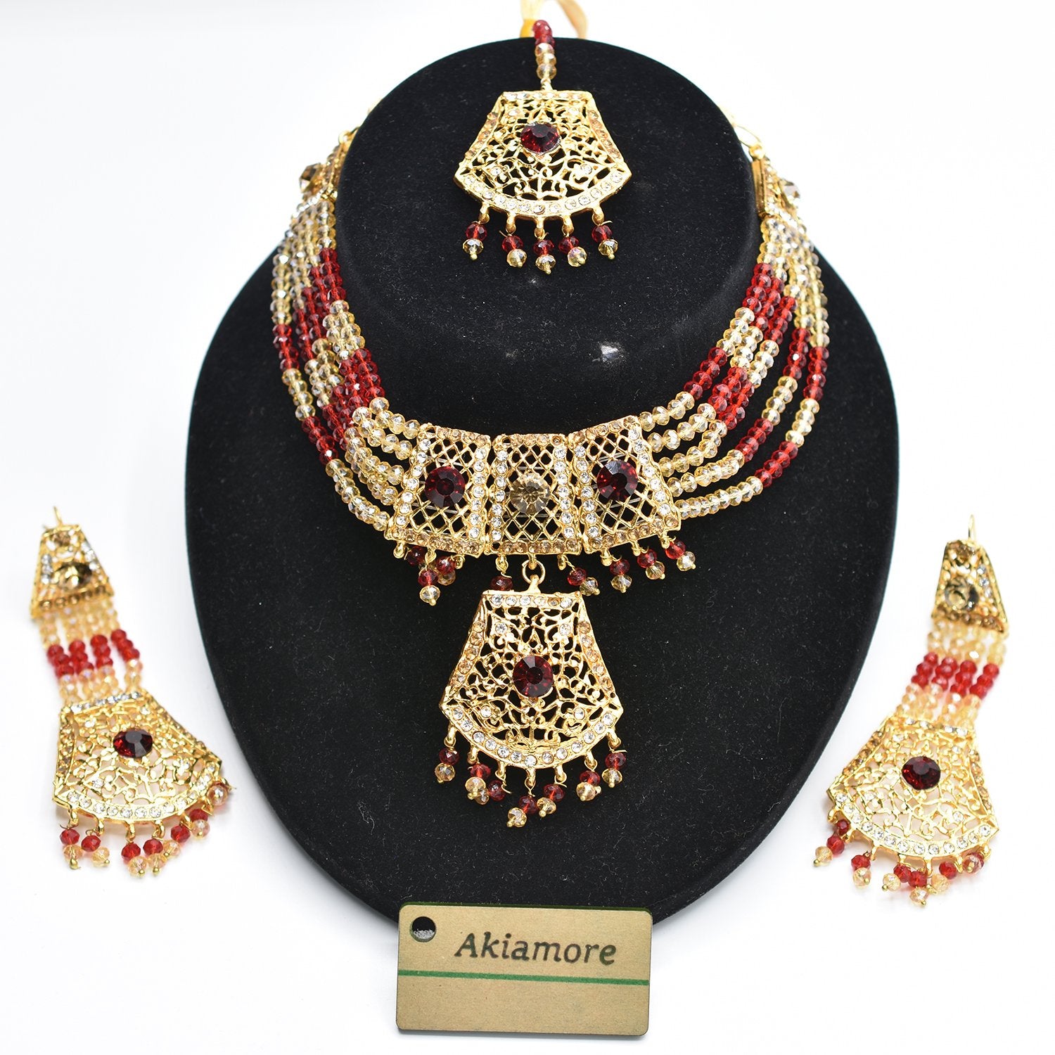 Traditional Elegant Necklace Choker Set for Women