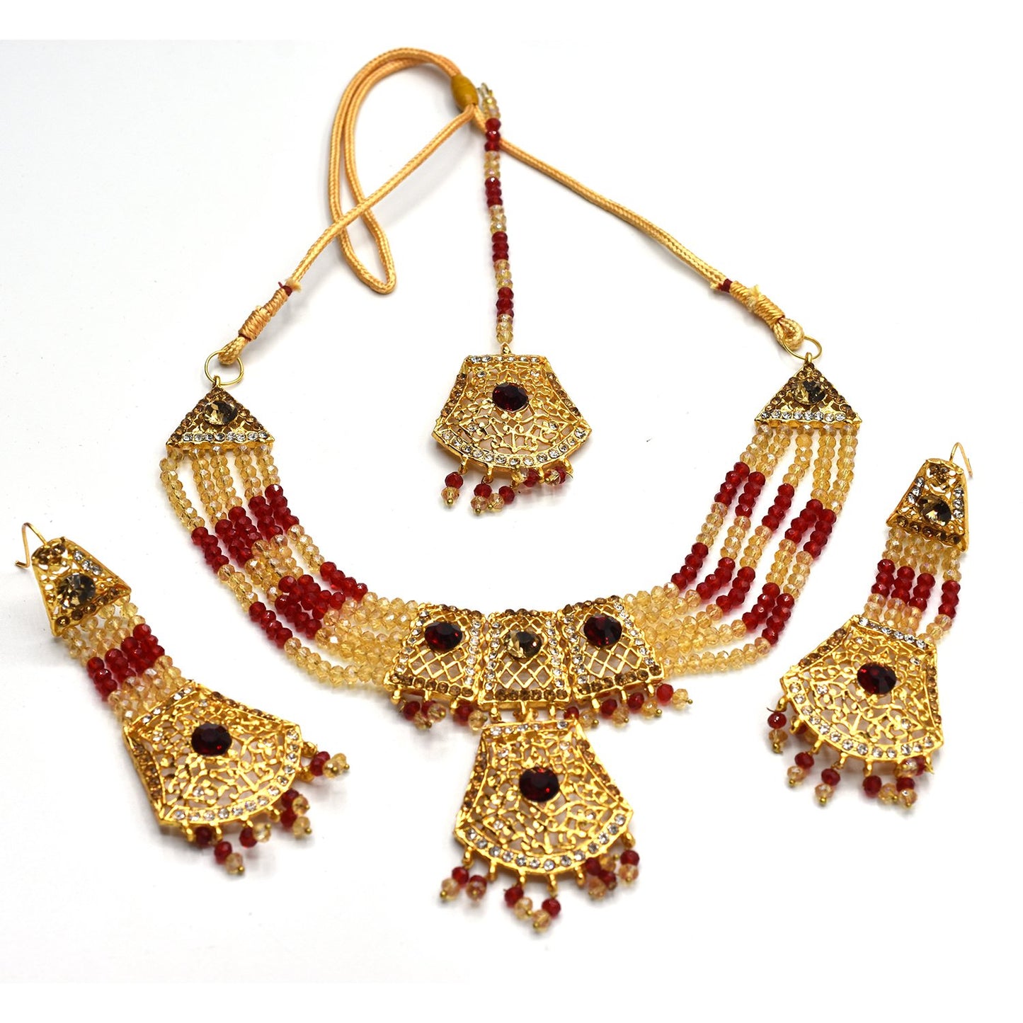 Traditional Elegant Necklace Choker Set for Women