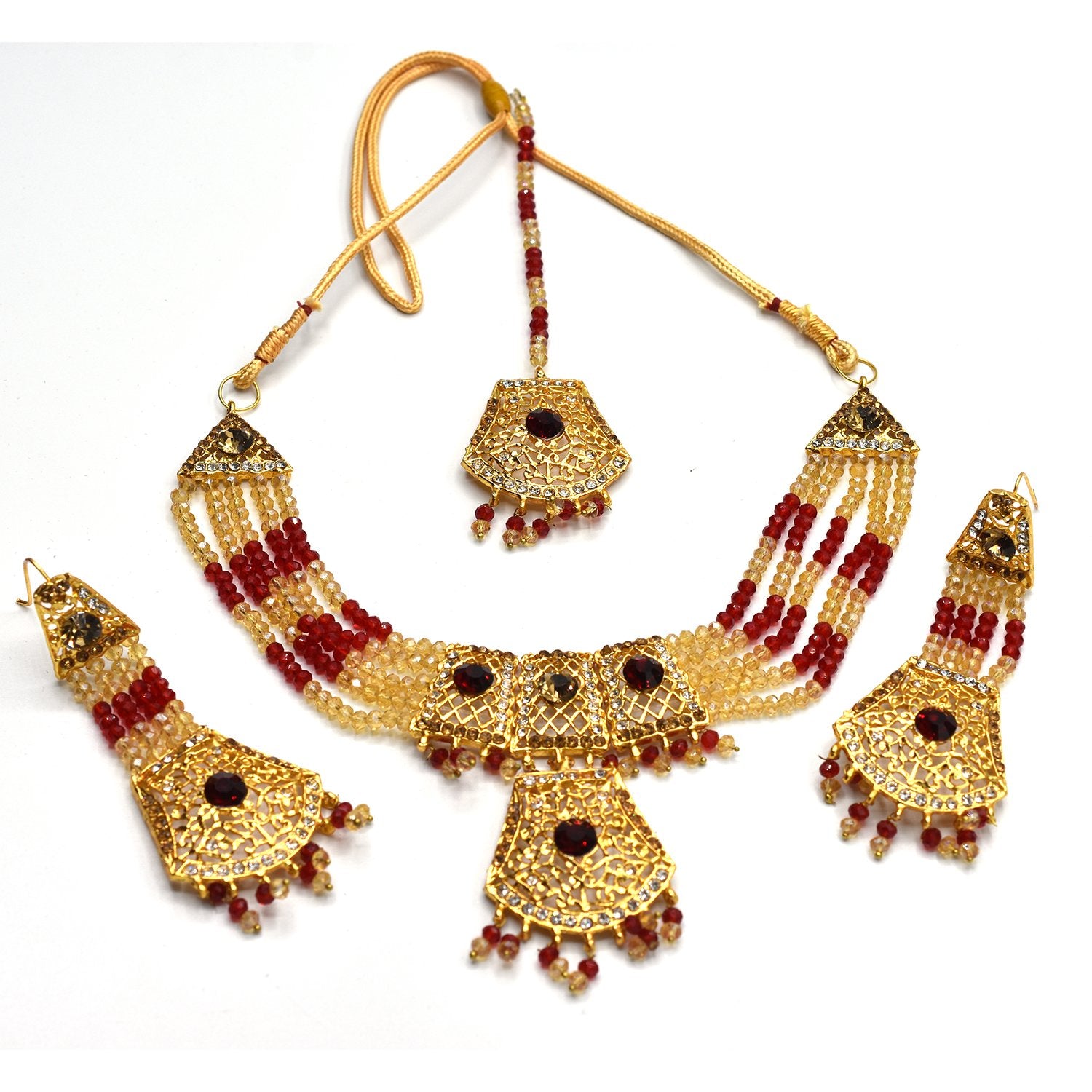 Traditional Elegant Necklace Choker Set for Women