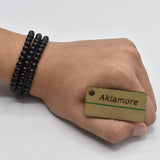 Black Bead Charm Bracelet For Men btfrbka4i-3