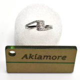 Silver coated Stainless ring for her