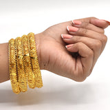 4 BEAUTIFUL INDIAN KARAY BANGLES FOR WOMEN
