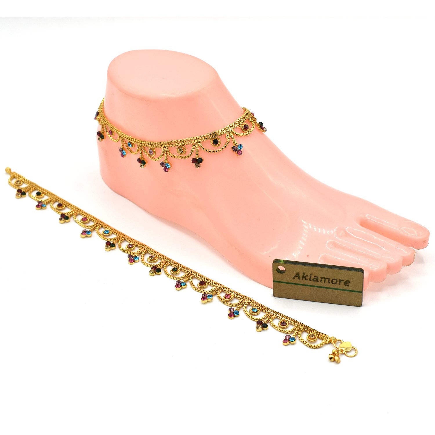 PAIR-BEAUTIFUL JEWELRY PAYAL ANKLET plfrmia3g-8