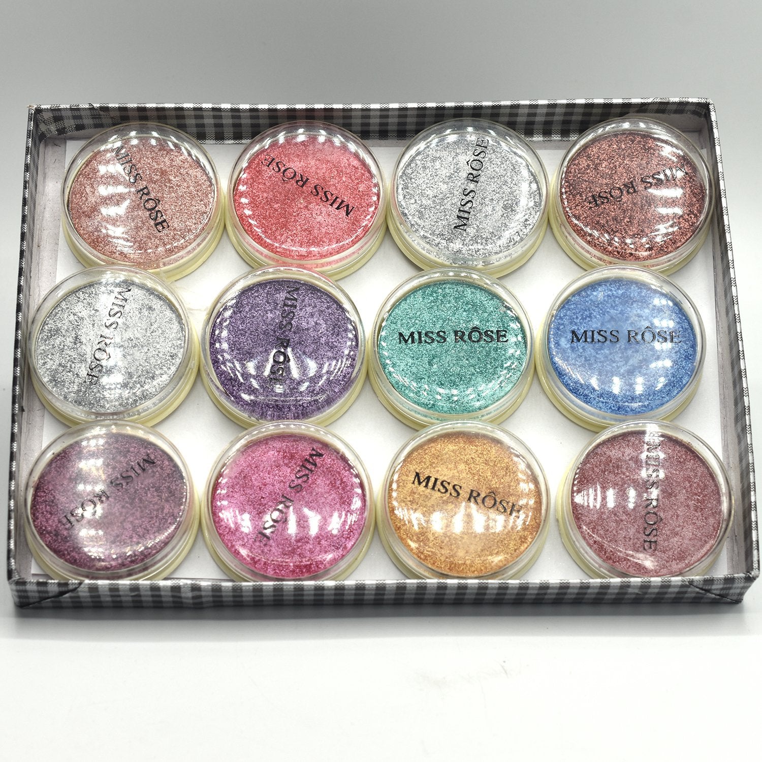 12 colors CreamY Shimmer Eyeshadow Colors Single Palette