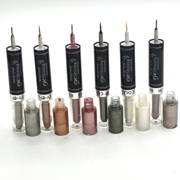 Heng Feng 2 in 1 Diamond Liquid Glitter Eye shadow llfrmis2l-1