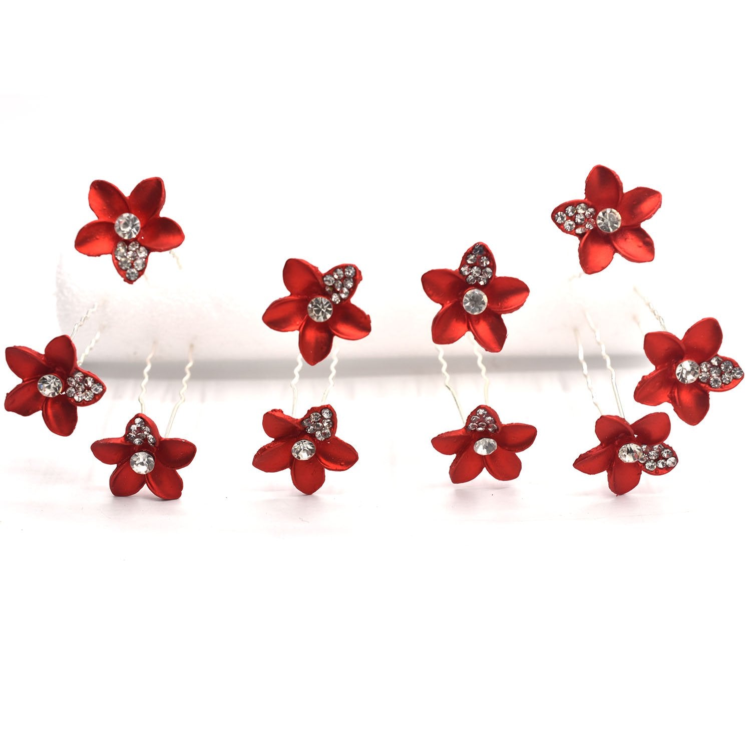 Pack of 10 Twists Curlies Coils Twisters and Hairpins Slides Barrettes Brides hnfrrdd3k-1