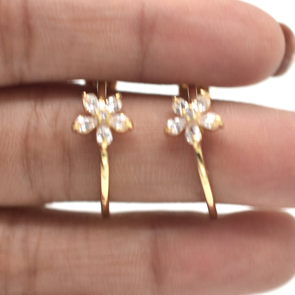 Natalia Poetry Diamante Hoop Earrings - OE02 egfrgdb5g-7