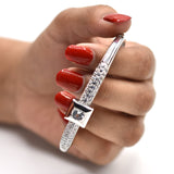Jewelry Adjustable silver Stones Bracelet For Girls & Women btfrsra4g-3