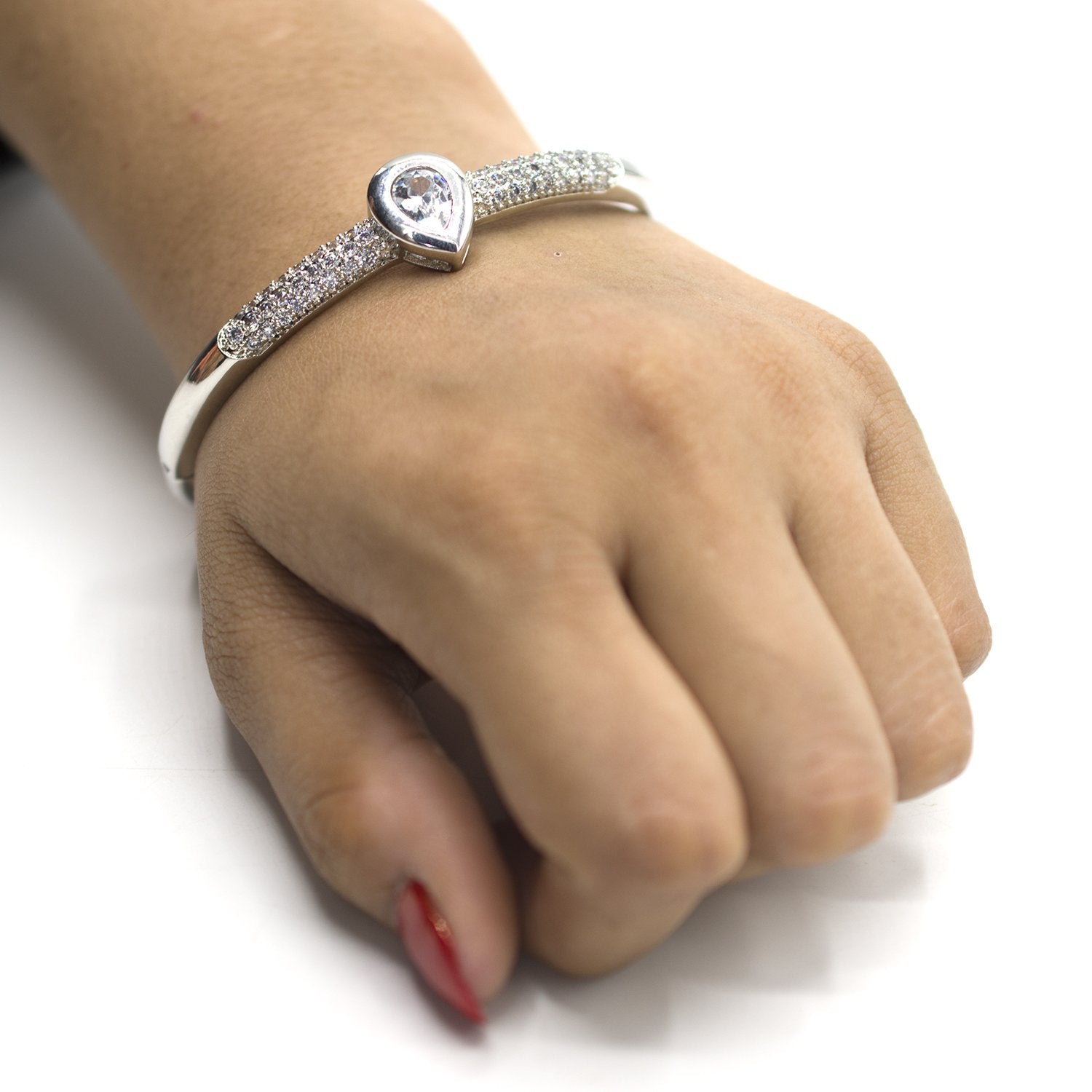 Jewelry Adjustable silver Stones Bracelet For Girls & Women btfrsra4g-1