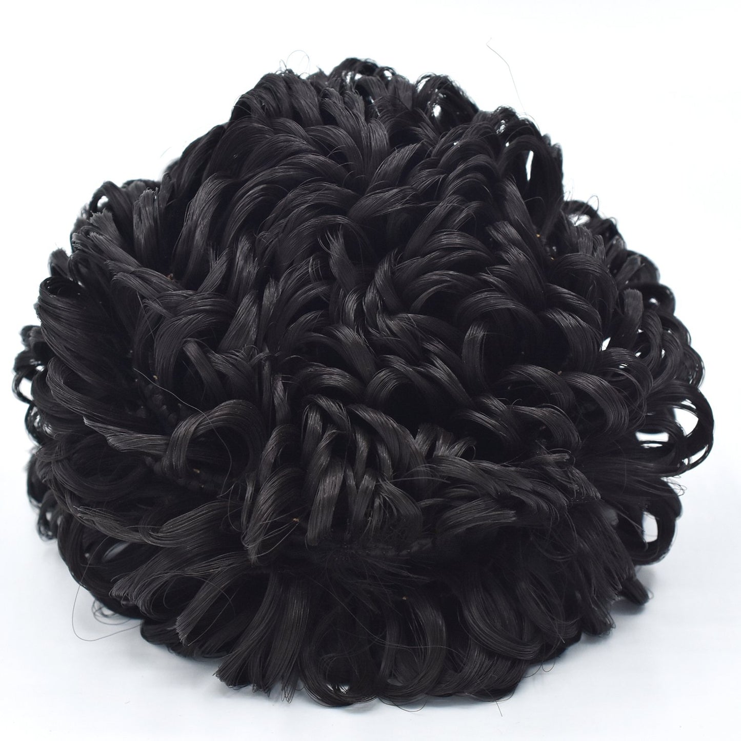 Fashion Women Wavy Curly Bun Synthetic Bud Hair Extension hefrbnd8i-1