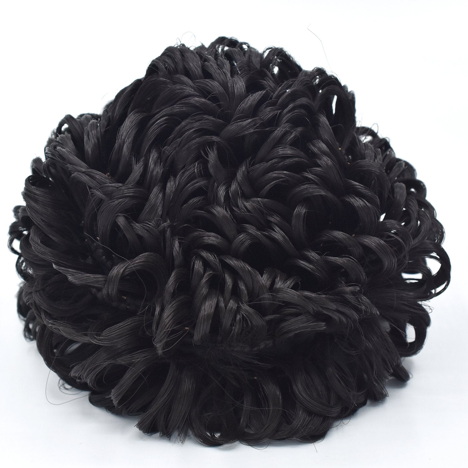 Fashion Women Wavy Curly Bun Synthetic Bud Hair Extension hefrbnd8i-1