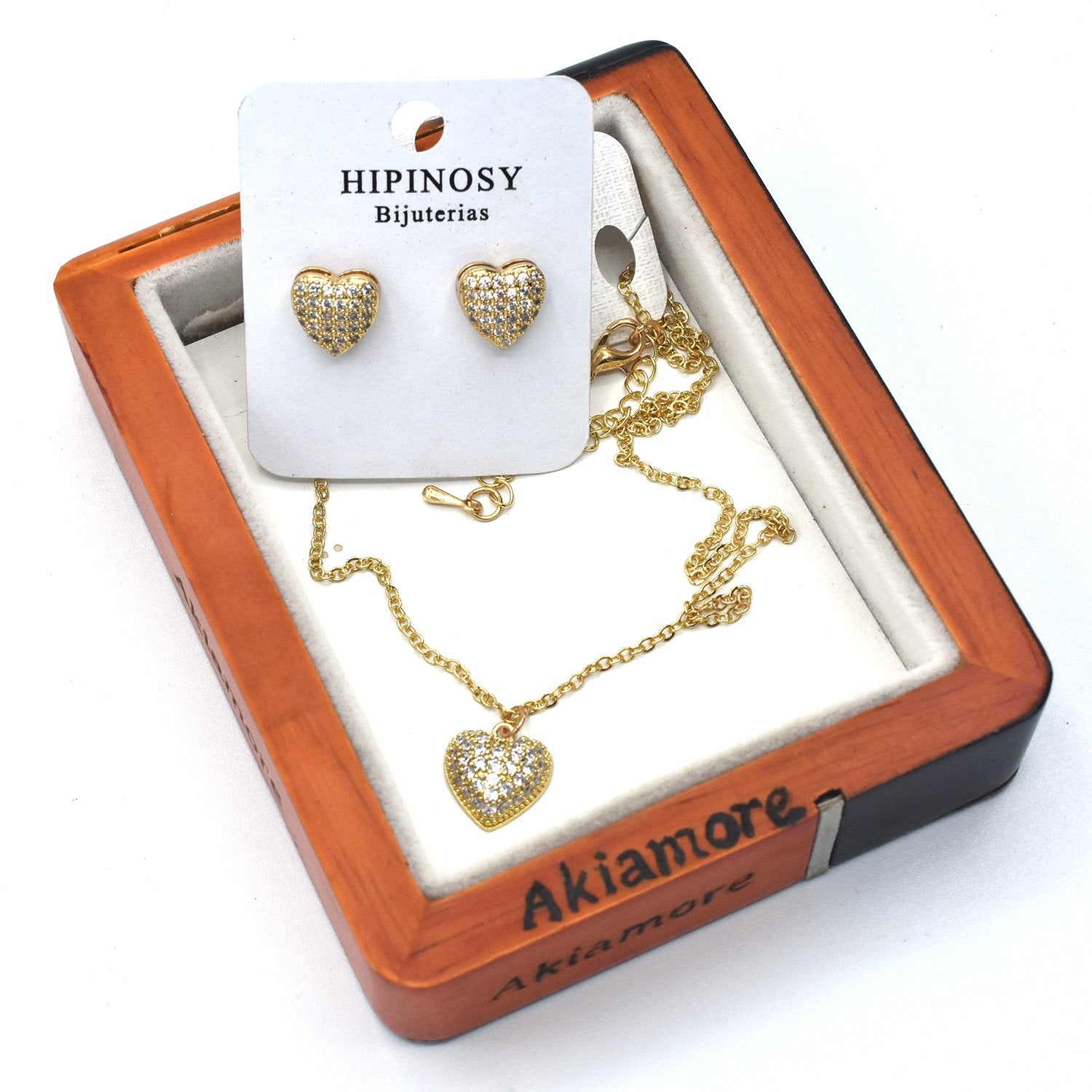 New High-grade golden locket set for girls