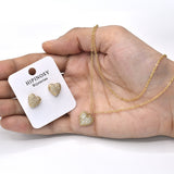 New High-grade golden locket set for girls