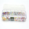 Nail Art Decorations Colorful Nail Rhinestones Beads Pearls DIY Manicure Nail Ornaments Jewelry