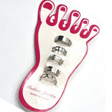 5PCS Hand and Foot Adjustable Toe Ring for Women Girl Fashion Simple Knuckle Stackable Open Band Hawaiian Beach Jewelry fgfrgdf2d-1