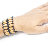 Couple  braclets Men and Women Accessories Brown and Black Beads Handmade 2 Piece Set Men and Women braclet btfrcka4h-2