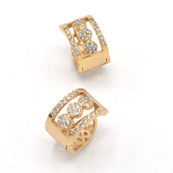 Vintage Metal Geometric Drop Earrings For Women Gold Color Hollow Round Statement Hanging Fashion Dangle Earring Jewelry egfrgdb3l-j