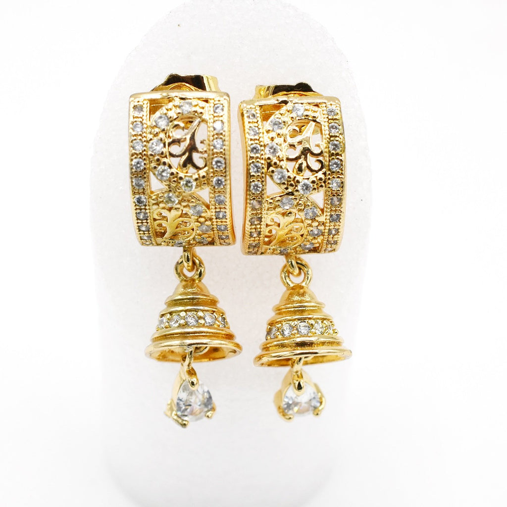 Golden Jhumka Earrings Indian Jewelry 2020 Classic Tassel Women Earrings egfrgdb2h-b