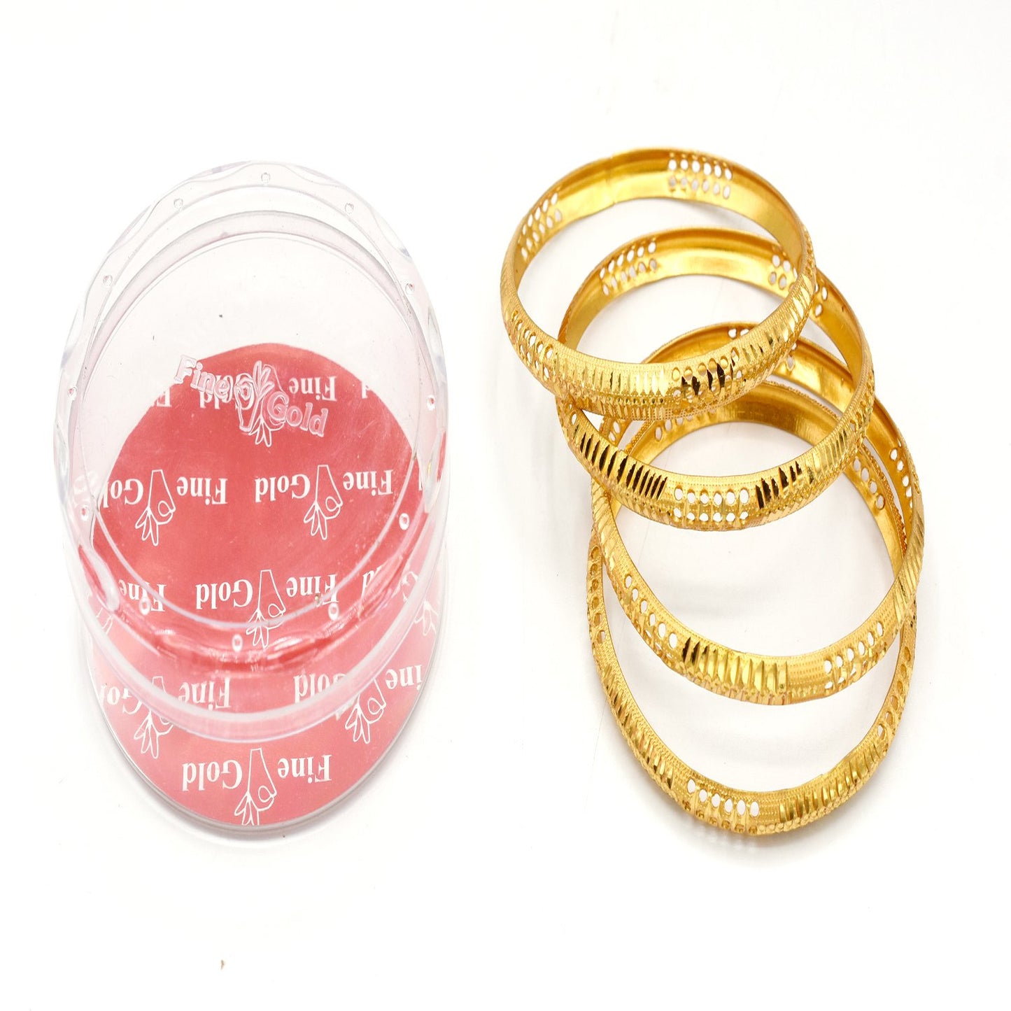 4pcs/lot Indian Bangles Gold color Bangle For Women Africa Jewelry Ethiopian Wedding Bride Jewelry Gift bl26gde1e-c