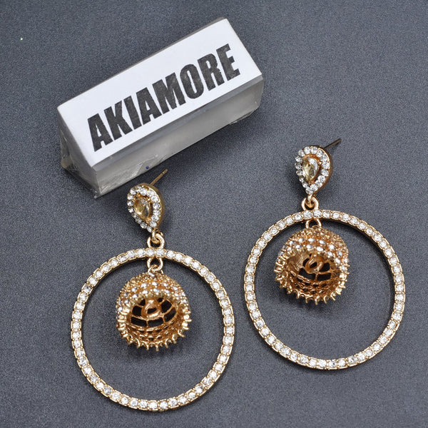 Indian Jhumka Jhumki Earring Drop Earrings For Women Fashion Wedding Bridal Party Jewelry egfrsrb1i-7